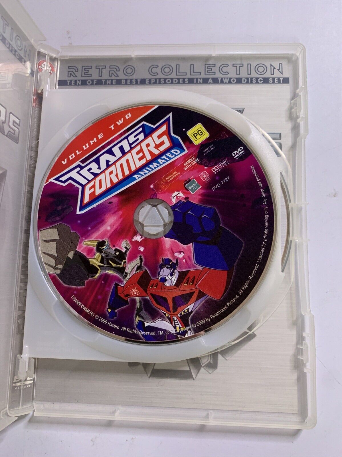The Best of Transformers Retro Collection Original Series (DVD, 1984, 2-Disc)