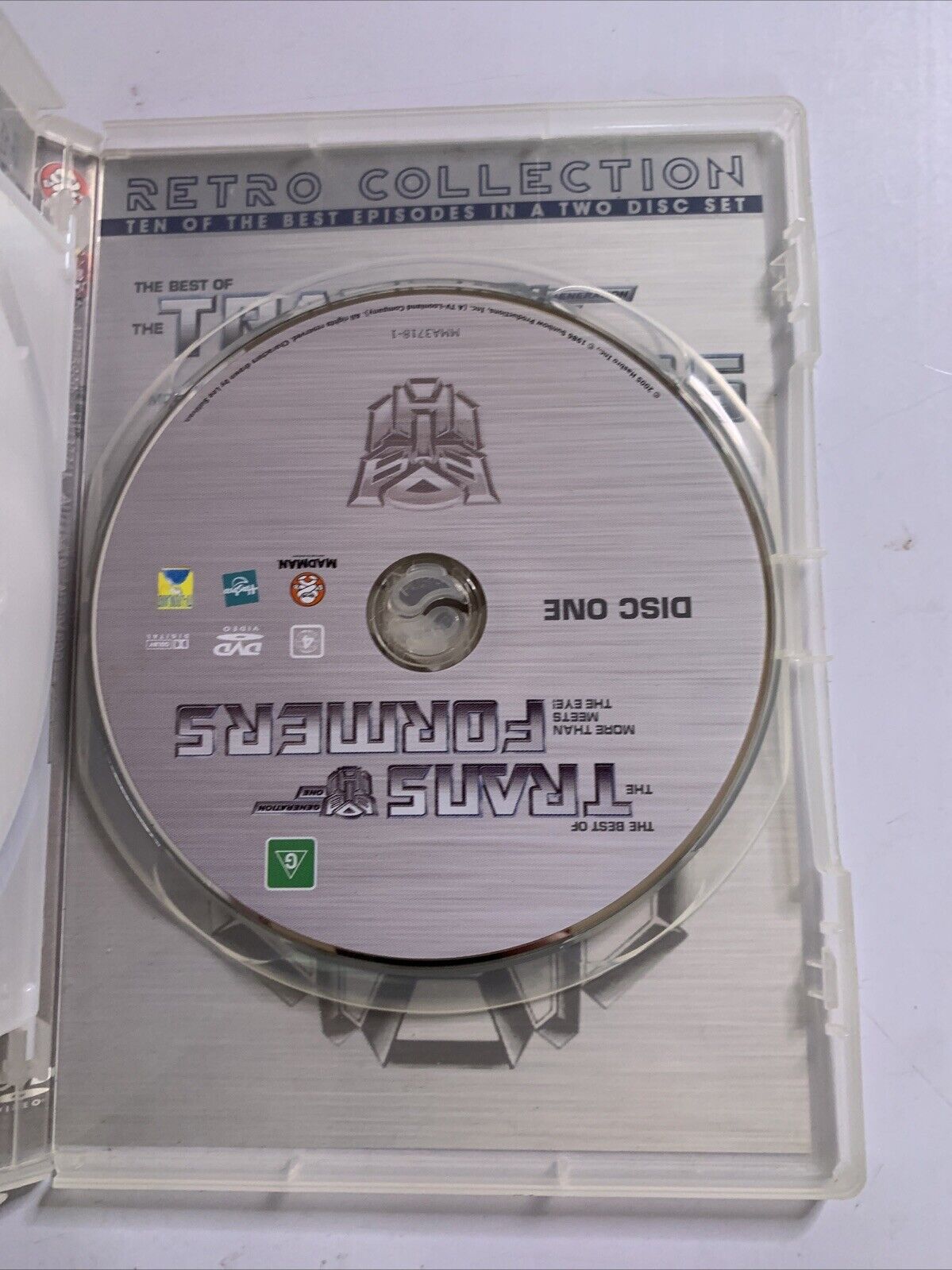 The Best of Transformers Retro Collection Original Series (DVD, 1984, 2-Disc)