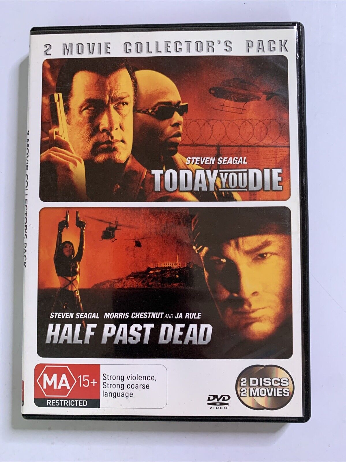 Half Past Dead / Today You Die (DVD, 2002) Steven Seagal Region 4