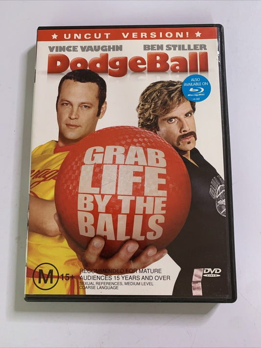 Dodgeball (DVD,2004) Vince Vaughn, Christine Taylor, Ben Stiller Comedy Region 4