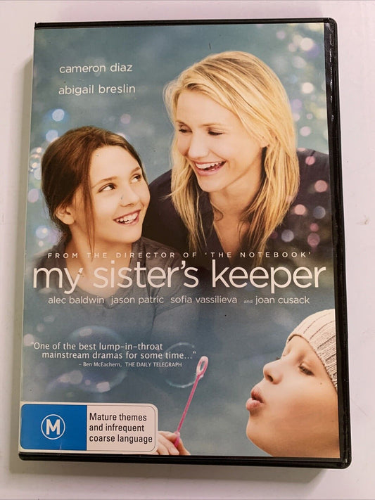 My Sister's Keeper (DVD, 2009) Cameron Diaz, Abigail Breslin Region 4