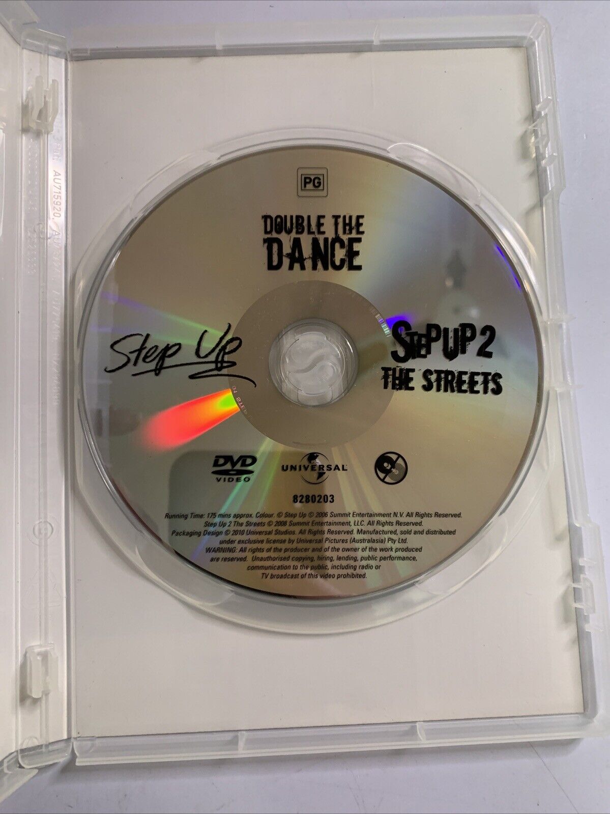 Step Up 1 & 2 (DVD, 2008)  Channing Tatum, Jenna Dewan Region 2 & 4