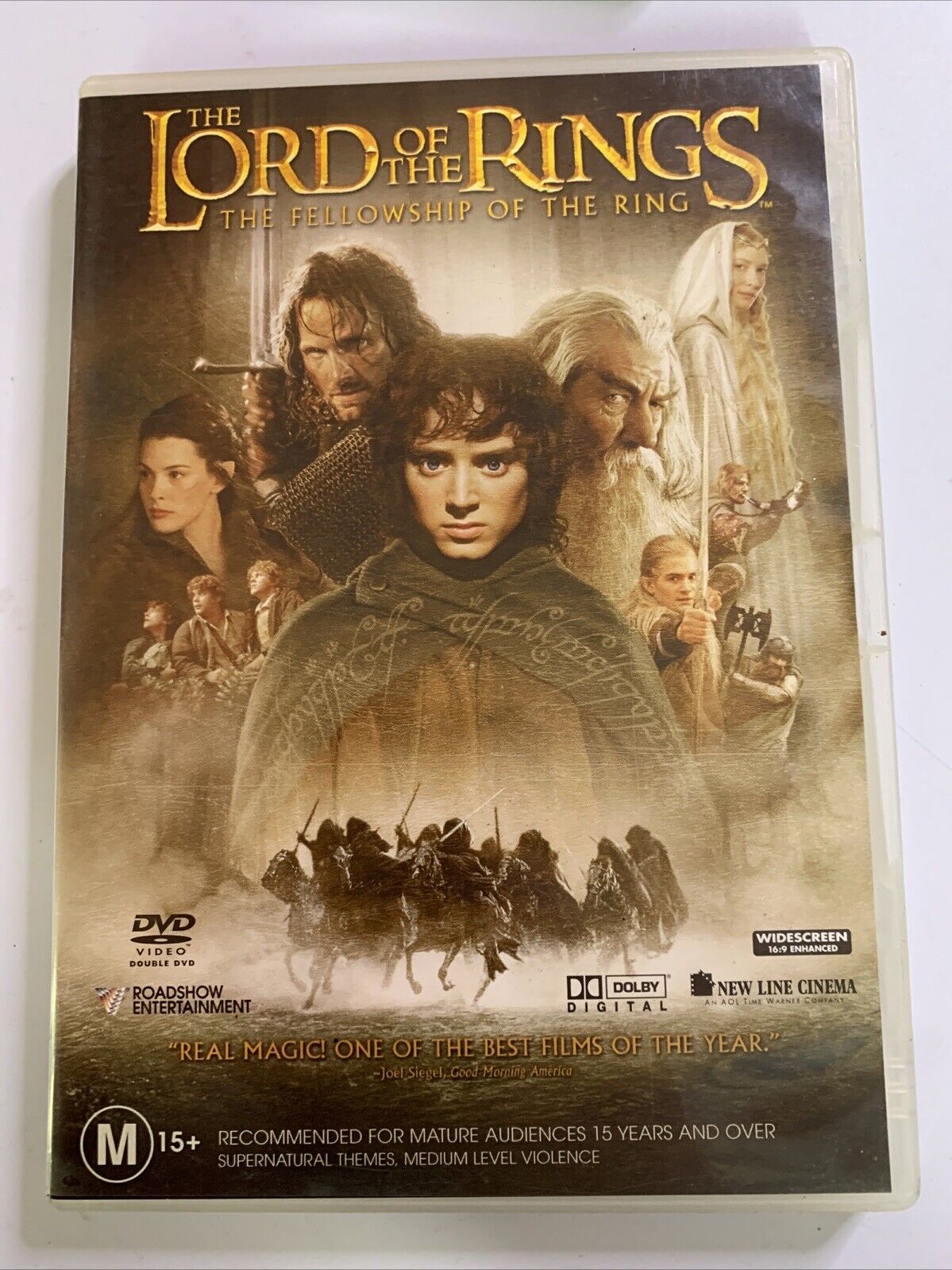 Lord of the Rings The Fellowship of the Ring (DVD, 2001, 2-Disc Set) Region 4