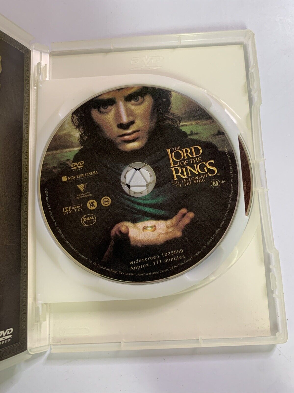 Lord of the Rings The Fellowship of the Ring (DVD, 2001, 2-Disc Set) Region 4