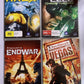 4x Tom Clancy PC HAWX, End War, Rainbow Six Vegas, Splinter Cell Chaos Theory