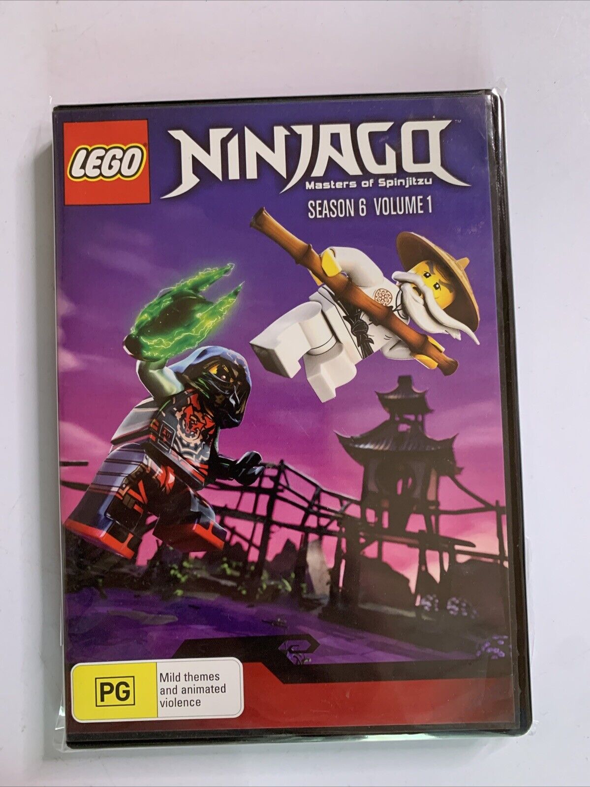 LEGO Ninjago Masters of Spinjitzu : Series 6 : Vol 1 (DVD, 2011) Region 4