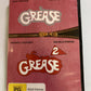 Grease 1 & 2  (DVD, 1978) John Travolta, Olivia Newton-John Region 4