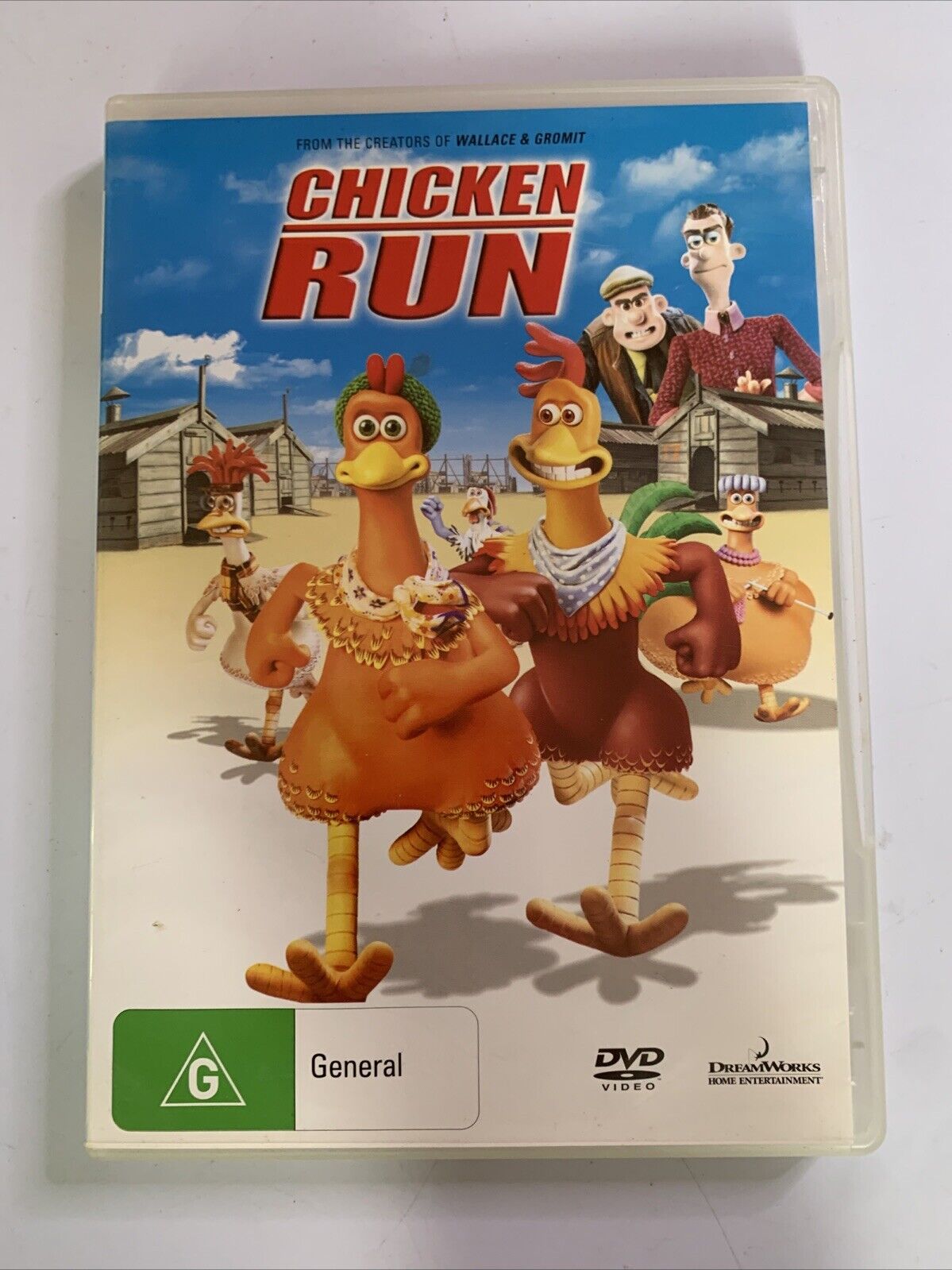 Chicken Run (DVD, 2000) Julia Sawalha, Mel Gibson Animated Film Region 4