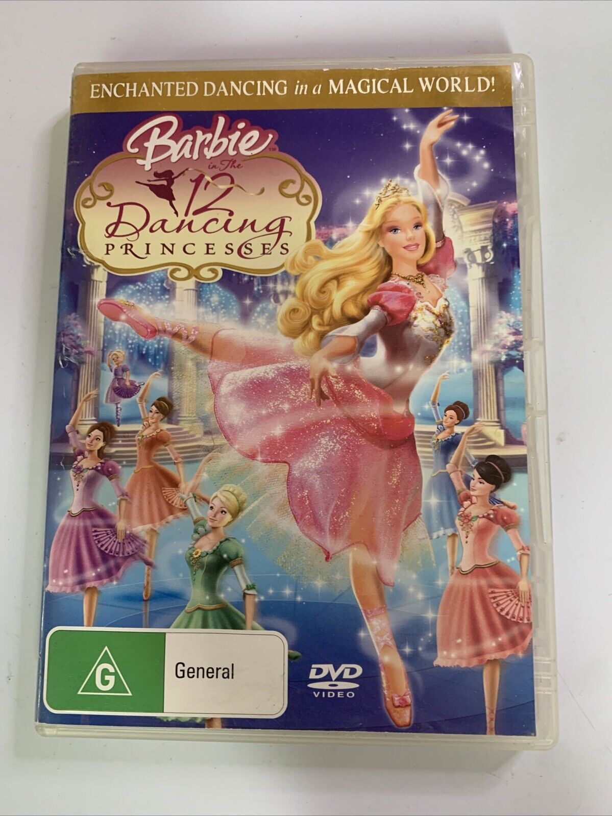 Barbie 12 Dancing Princesses (DVD, 2006) Animation Region 4