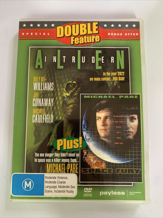 Alien Intruder / Space Fury (DVD, 2005) All Regions