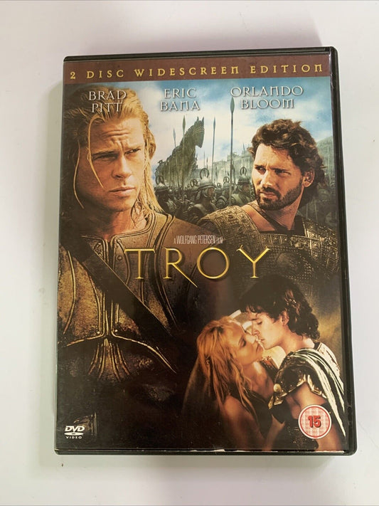 Troy (DVD, 2004) Brad Pitt, Brendan Gleeson, Eric Bana