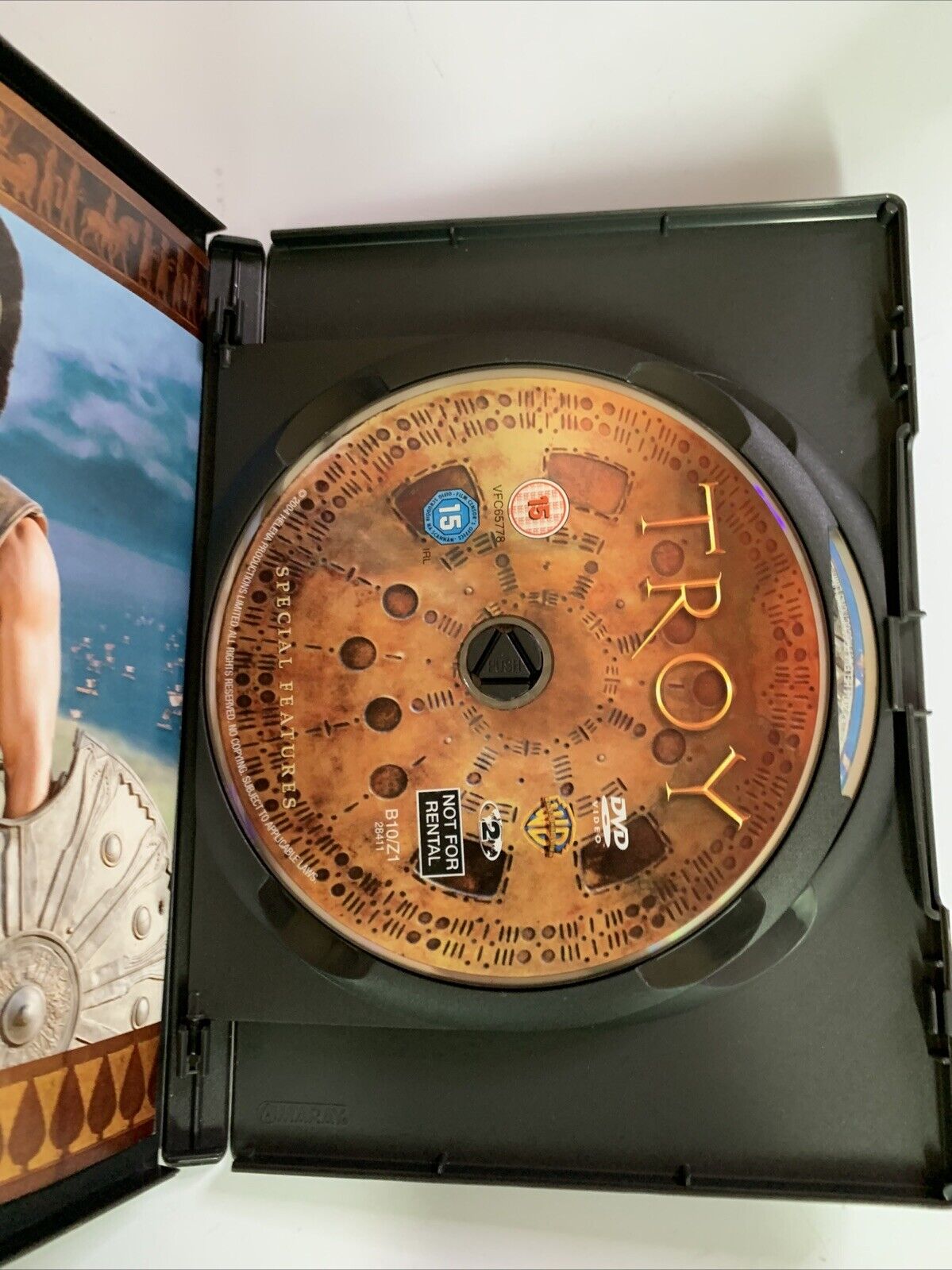 Troy (DVD, 2004) Brad Pitt, Brendan Gleeson, Eric Bana