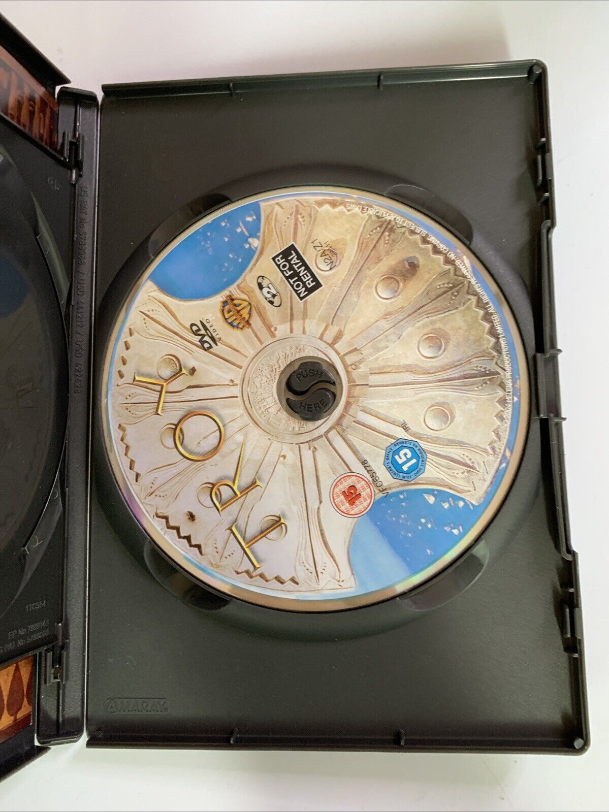Troy (DVD, 2004) Brad Pitt, Brendan Gleeson, Eric Bana