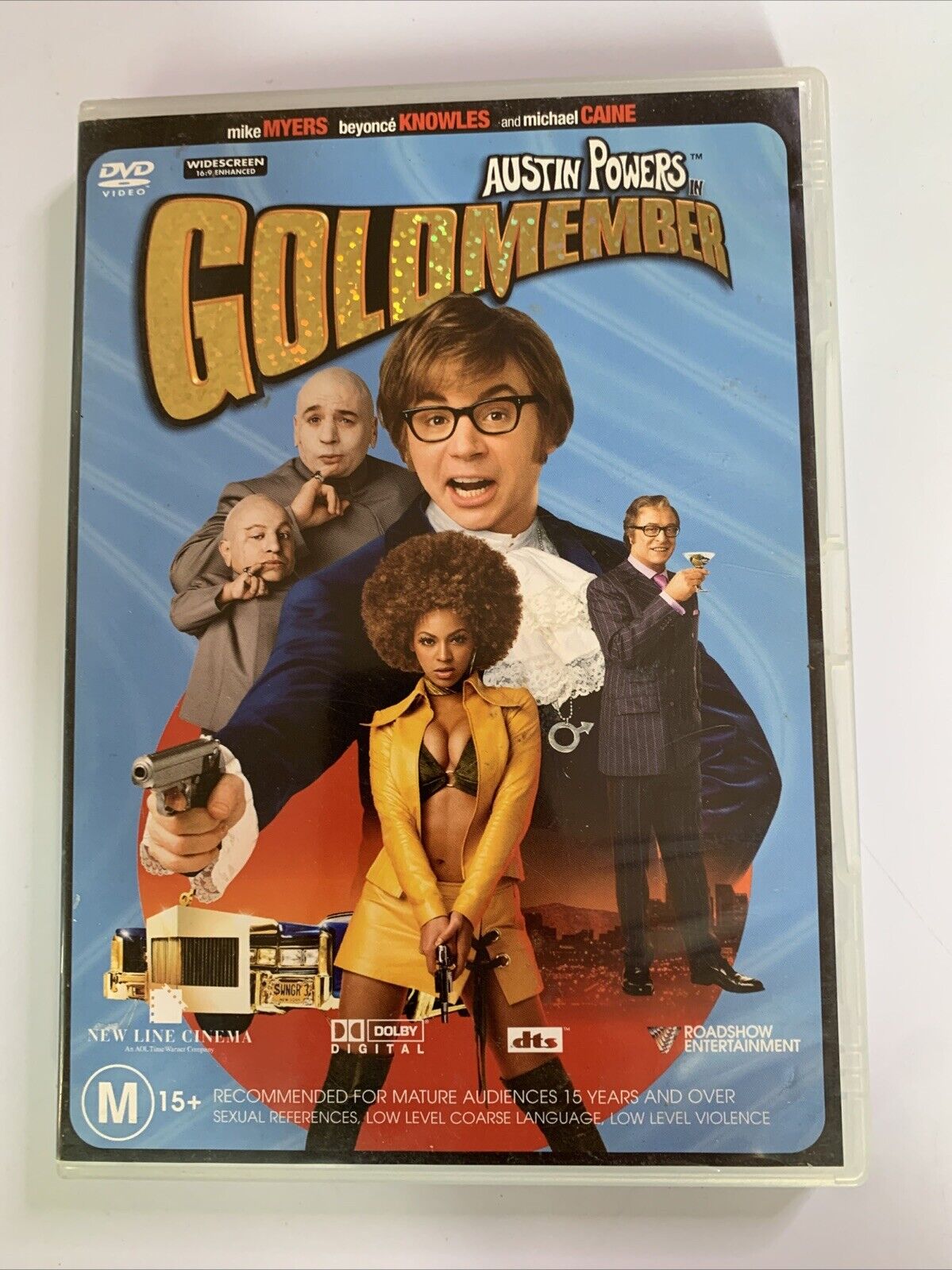 Austin Powers Goldmember (DVD, 2002) Beyonce Knowles, Mike Myers Region 4