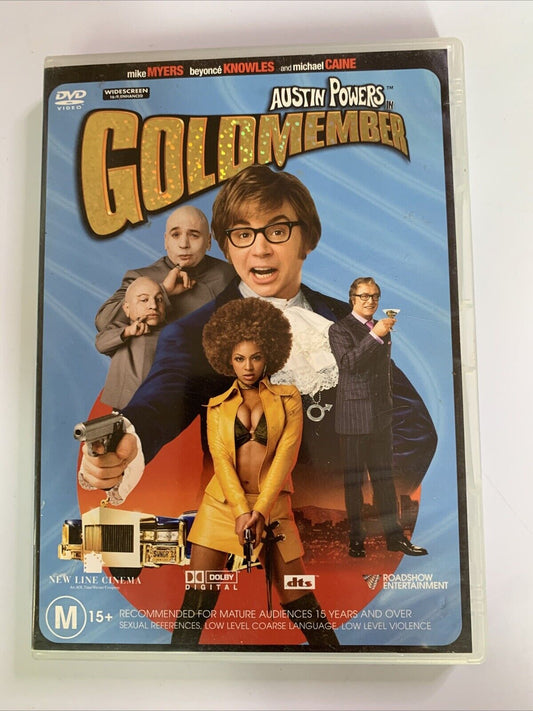 Austin Powers Goldmember (DVD, 2002) Beyonce Knowles, Mike Myers Region 4