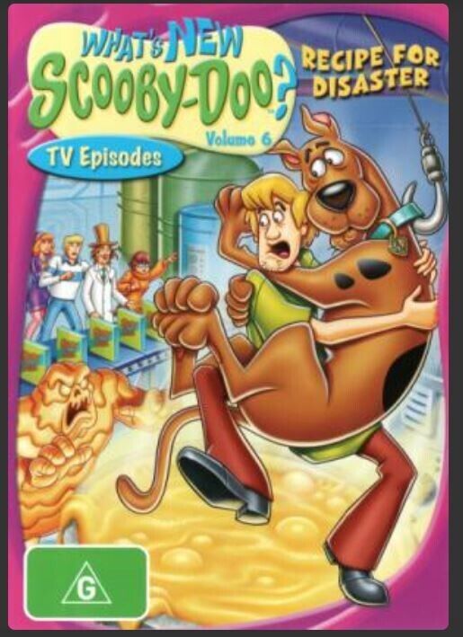 What's New Scooby Doo? Recipe for Disaster (DVD, 2002) Animation Region 4