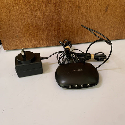 Philips SHC200 Wireless Base Charger For Headphones + Power Supply SBC CS030/34