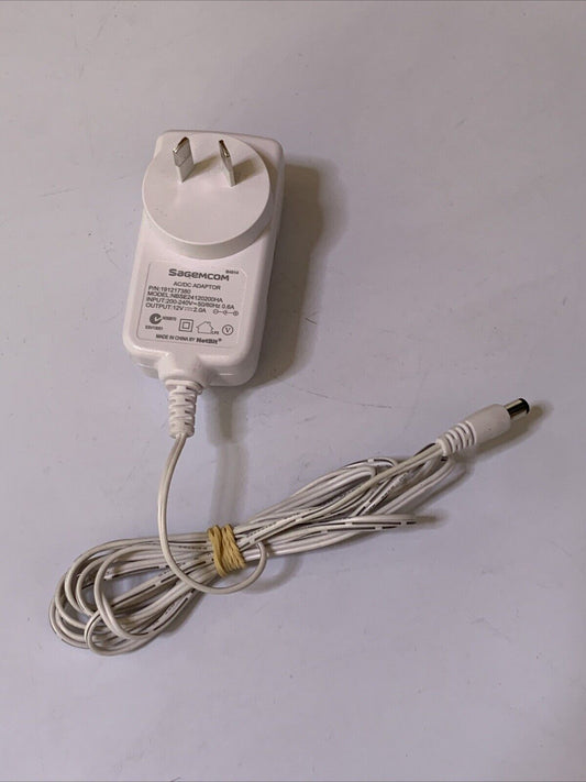 Sagemcom NBES24120200HA AC Adaptor 12V 2A Power Supply  for Router