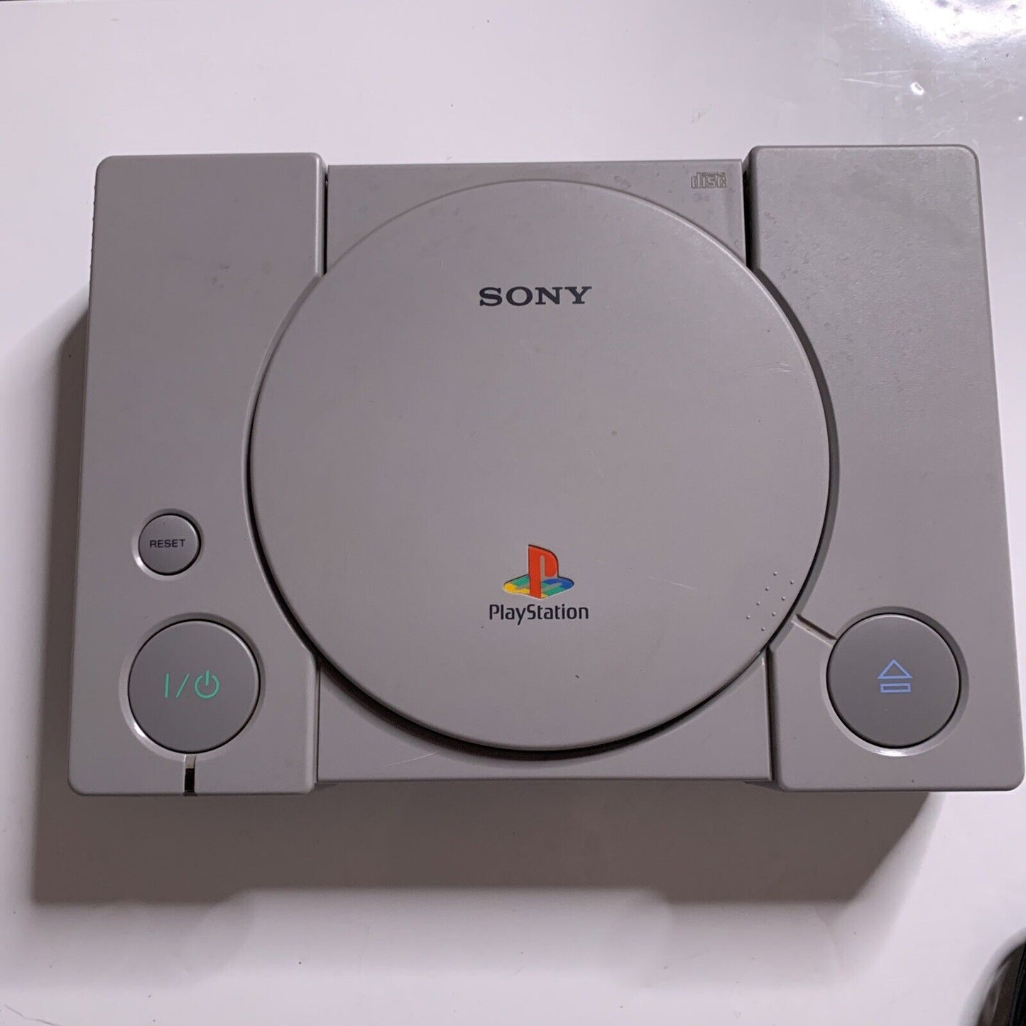 Sony Playstation 1 Console PS1 Grey PAL + Controller, AV, Power, Game SCPH-9002