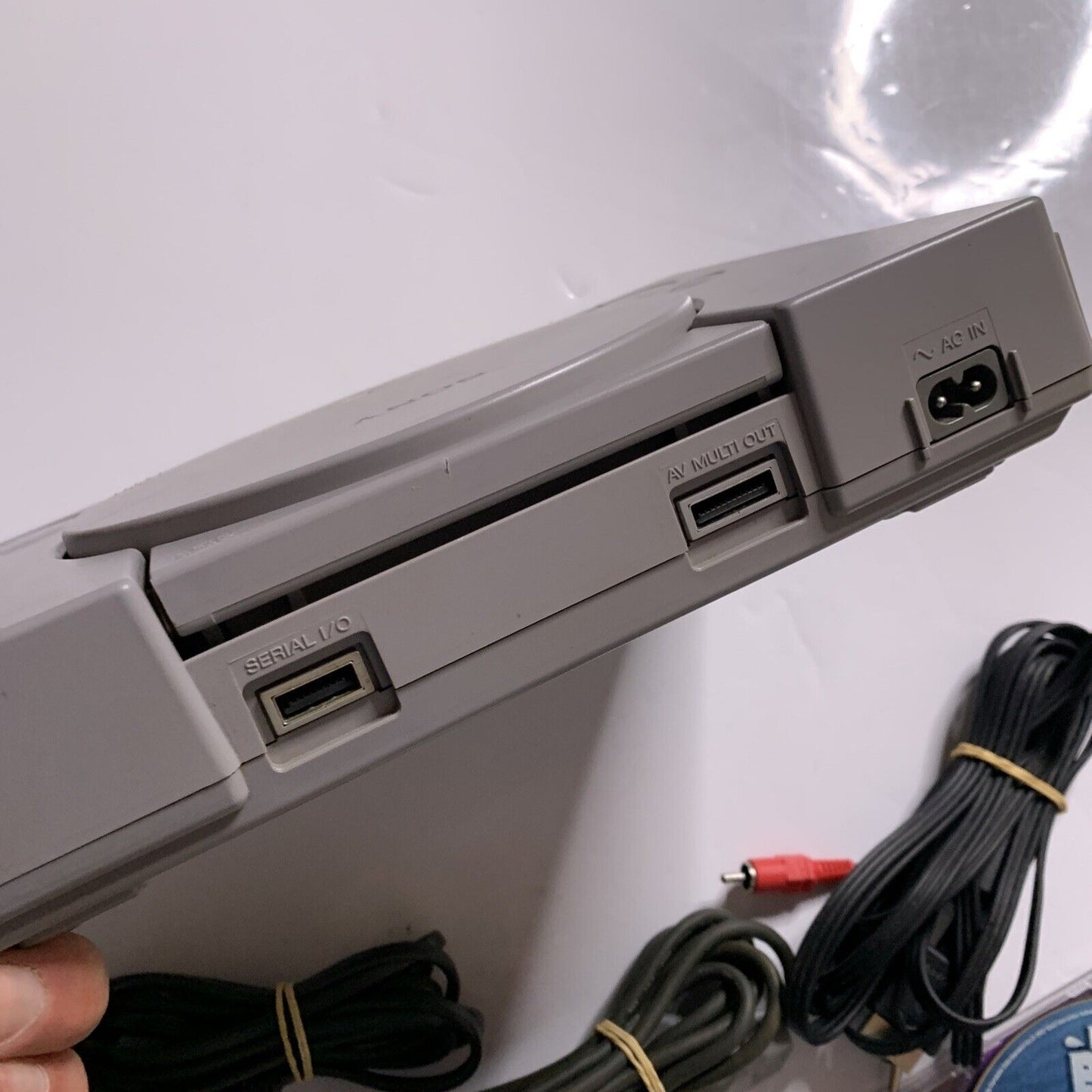 Sony Playstation 1 Console PS1 Grey PAL + Controller, AV, Power, Game SCPH-9002