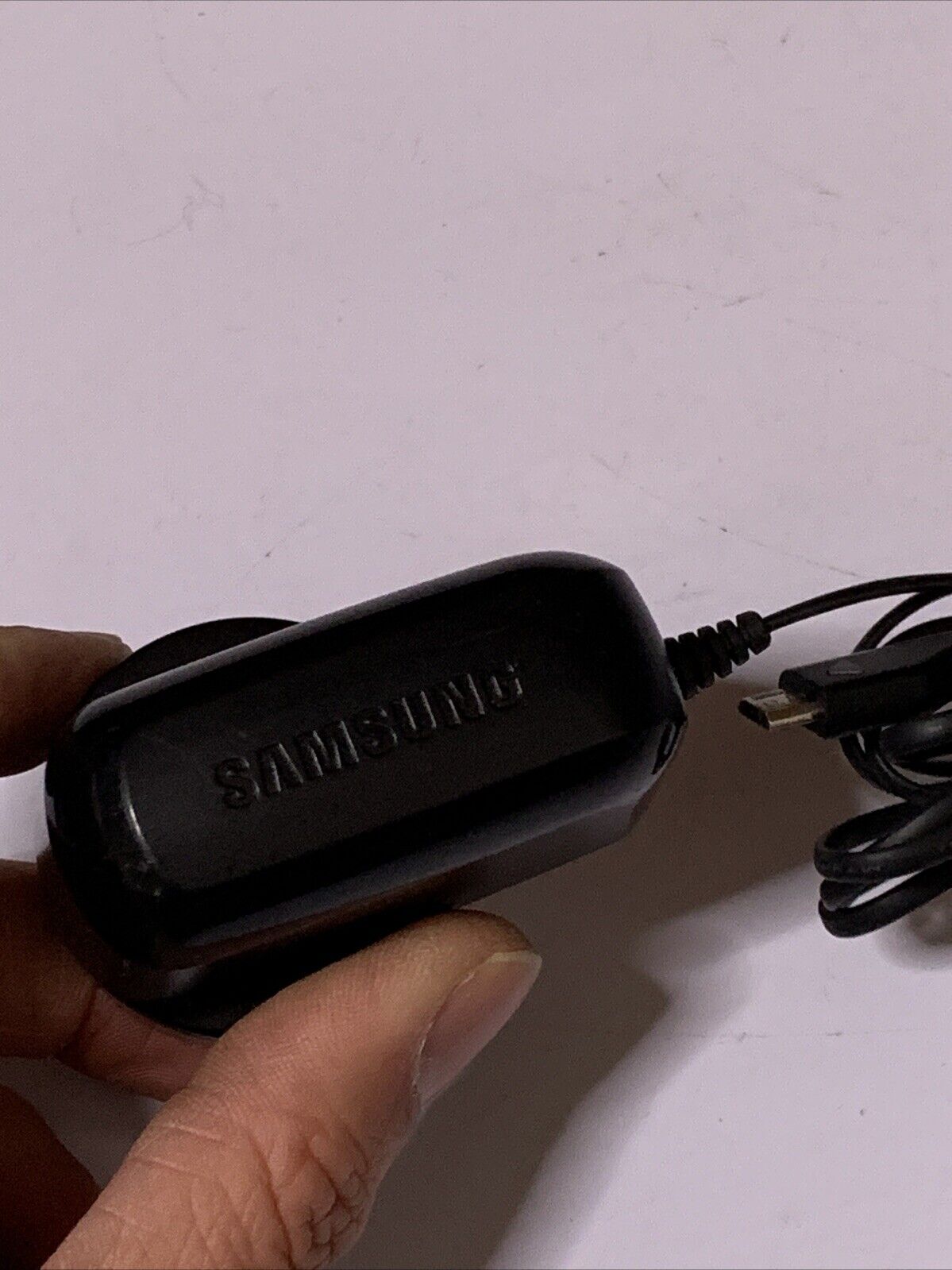 Genuine Samsung Travel Adaptor ETA3U3OHBE Mobile Charger 4.75V 0.55A Micro USB