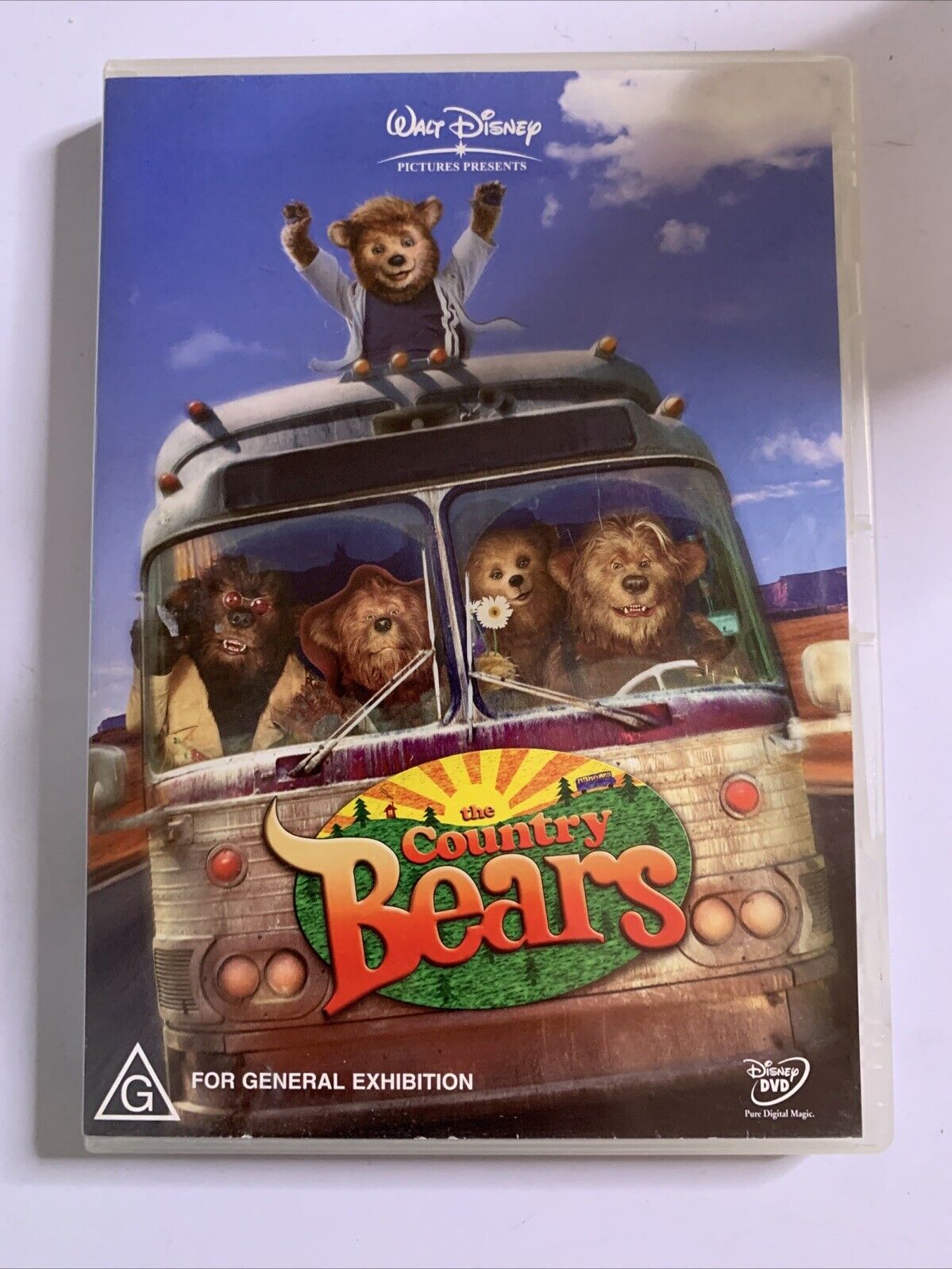 The Country Bears (DVD, 2002) Christopher Walken  Disney Film Region 4