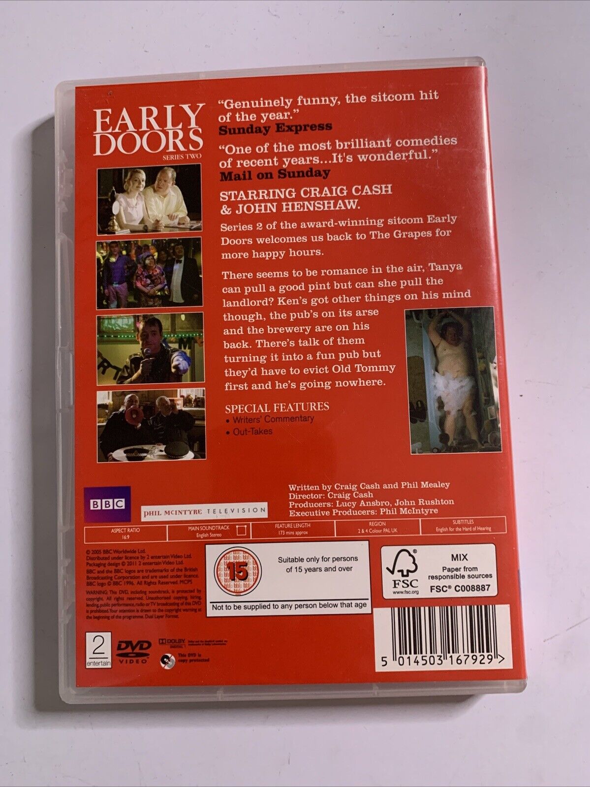 Early Doors : Series 2 (DVD, 2004) BBC Comedy Region 4