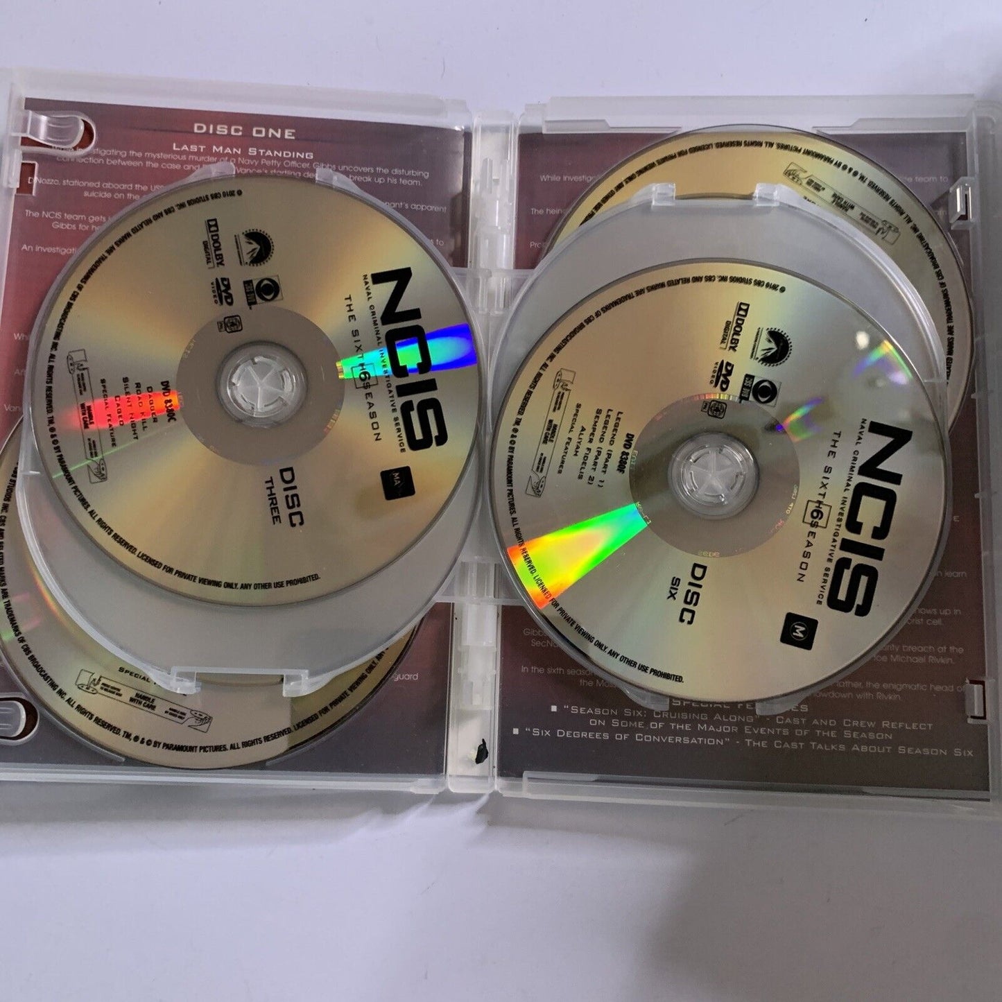 NCIS : Season 6 (DVD, 2008, 6-Disc Set) Region 4