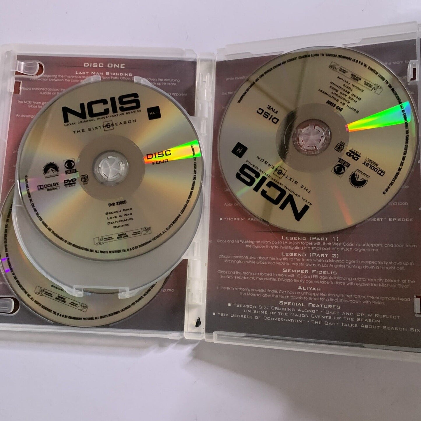 NCIS : Season 6 (DVD, 2008, 6-Disc Set) Region 4