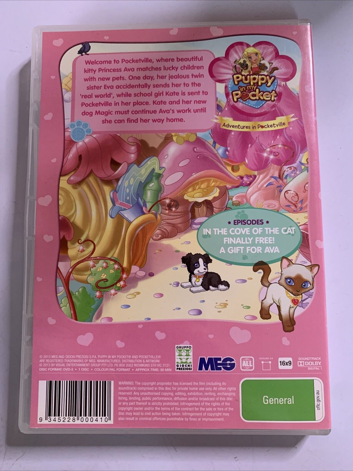 Puppy In My Pocket : Adventures in Pocketville Vol 7 (DVD) All Regions