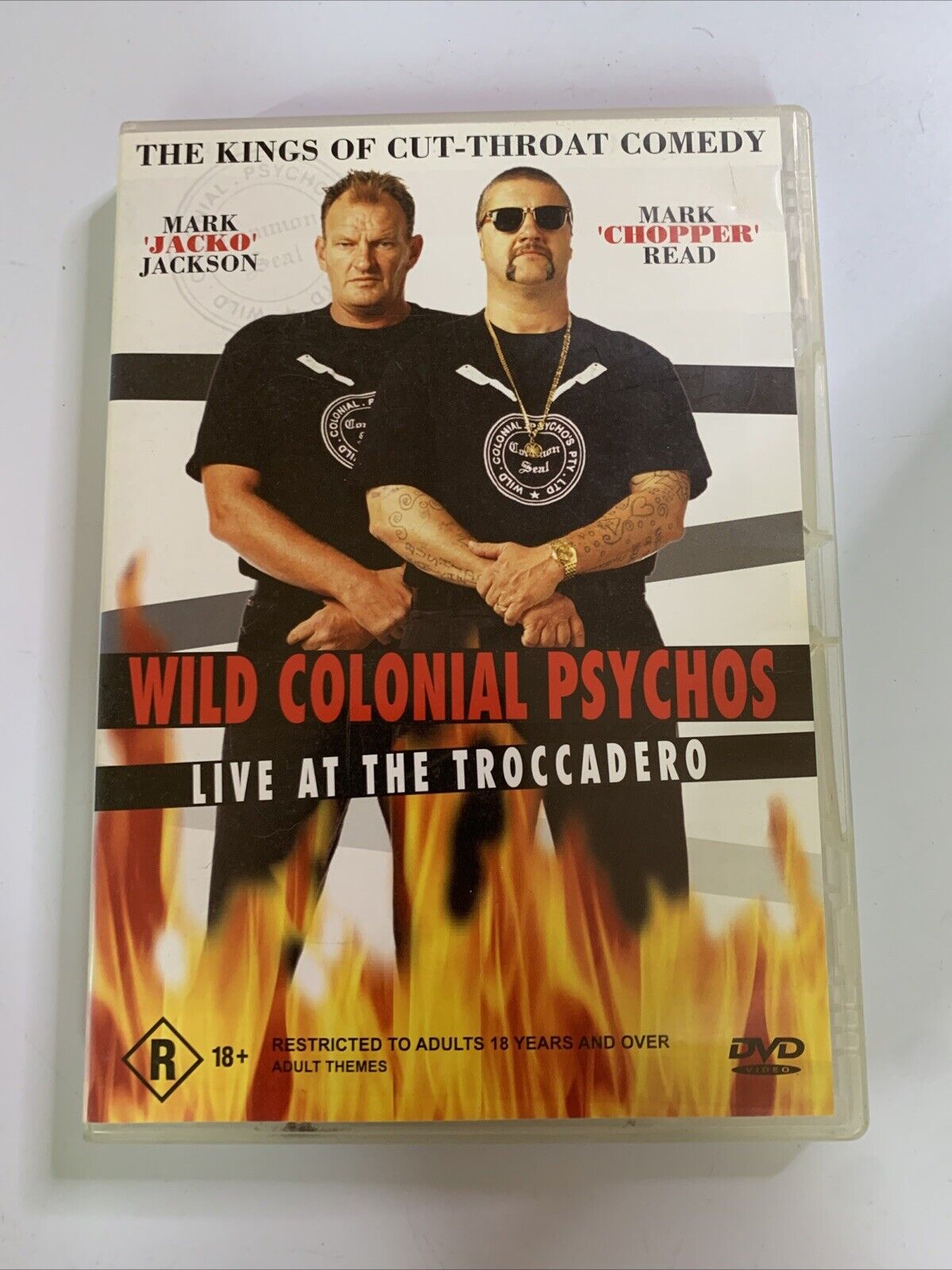 Chopper & Jacko Live At Troccadero (DVD, 2003) The Kings of Cut-Throat Comedy