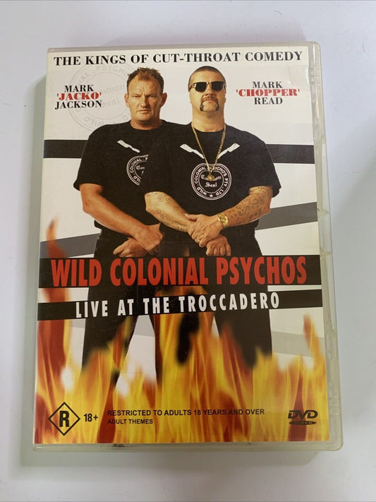 Chopper & Jacko Live At Troccadero (DVD, 2003) The Kings of Cut-Throat Comedy