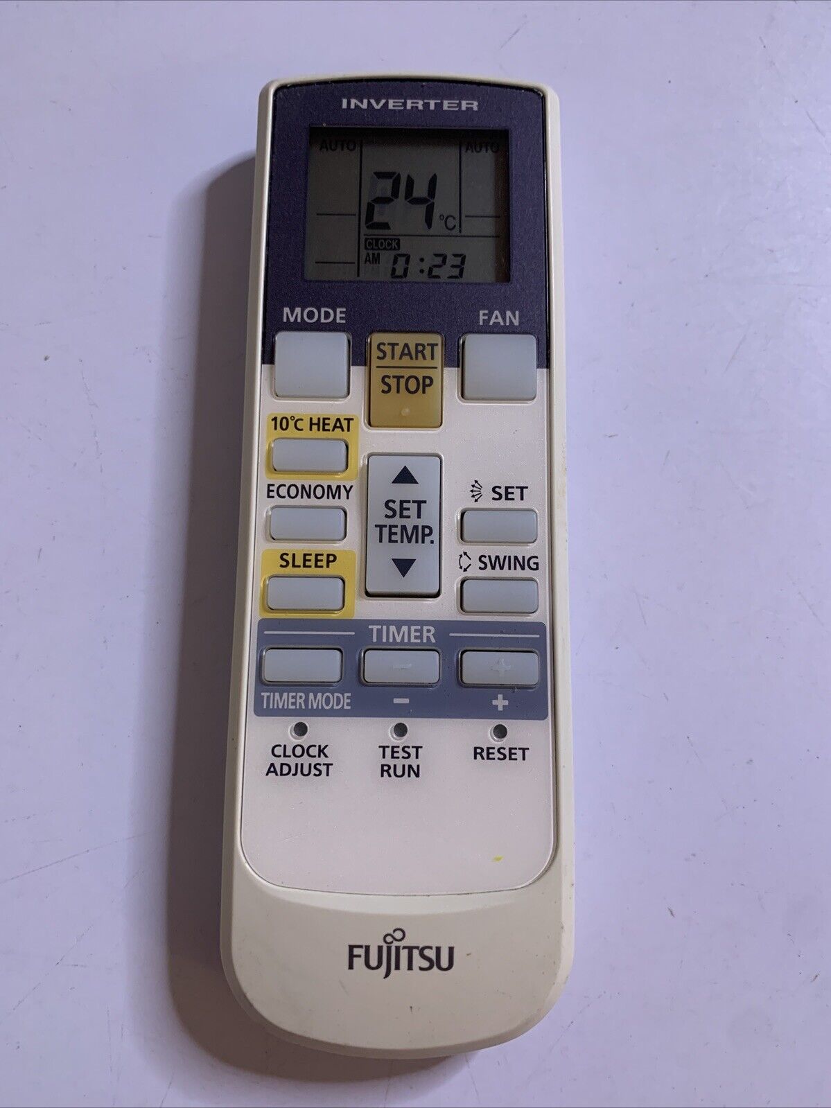 Fujitsu R407e Remote Genuine Fujitsu Air Conditioner Remote Control AR-RAH1E – Retro Unit