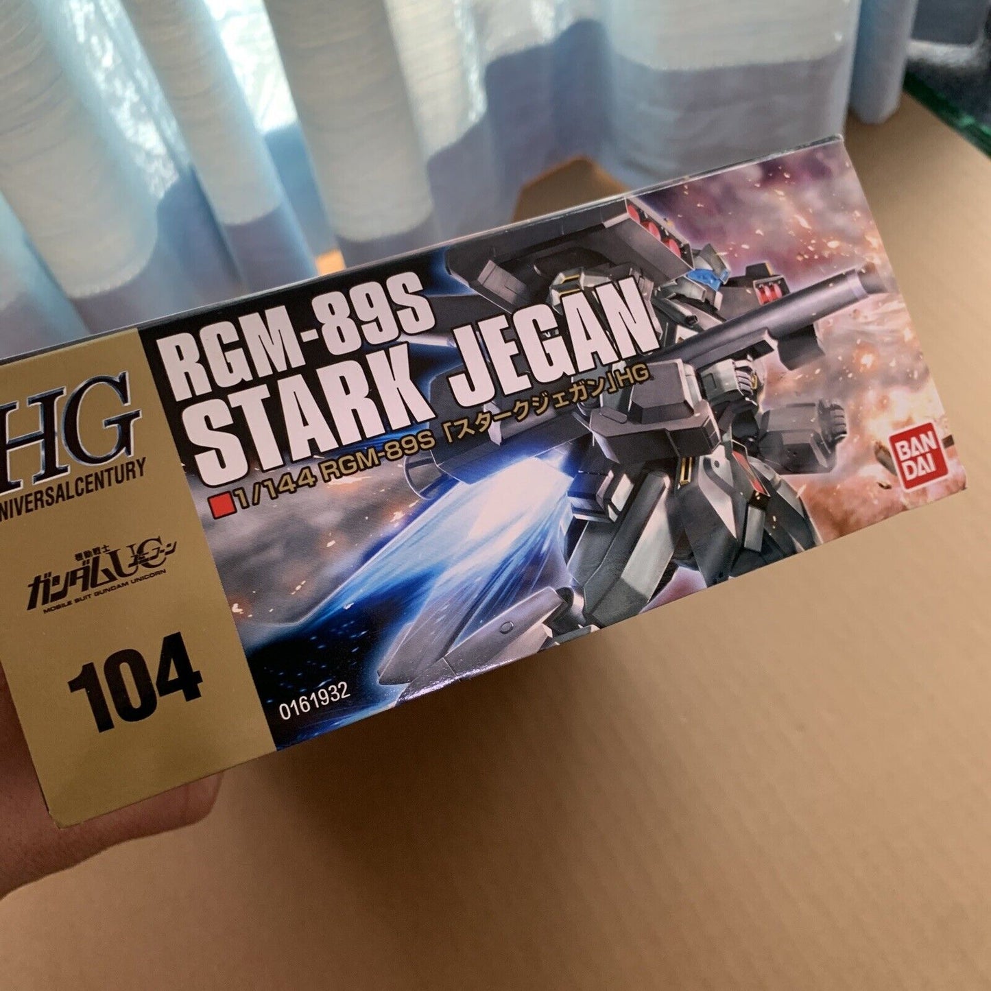 RGM-89S Stark Jegan EFSF Anti-Ship Assault Gundam HG UC 1/144 Bandai 2010 NEW