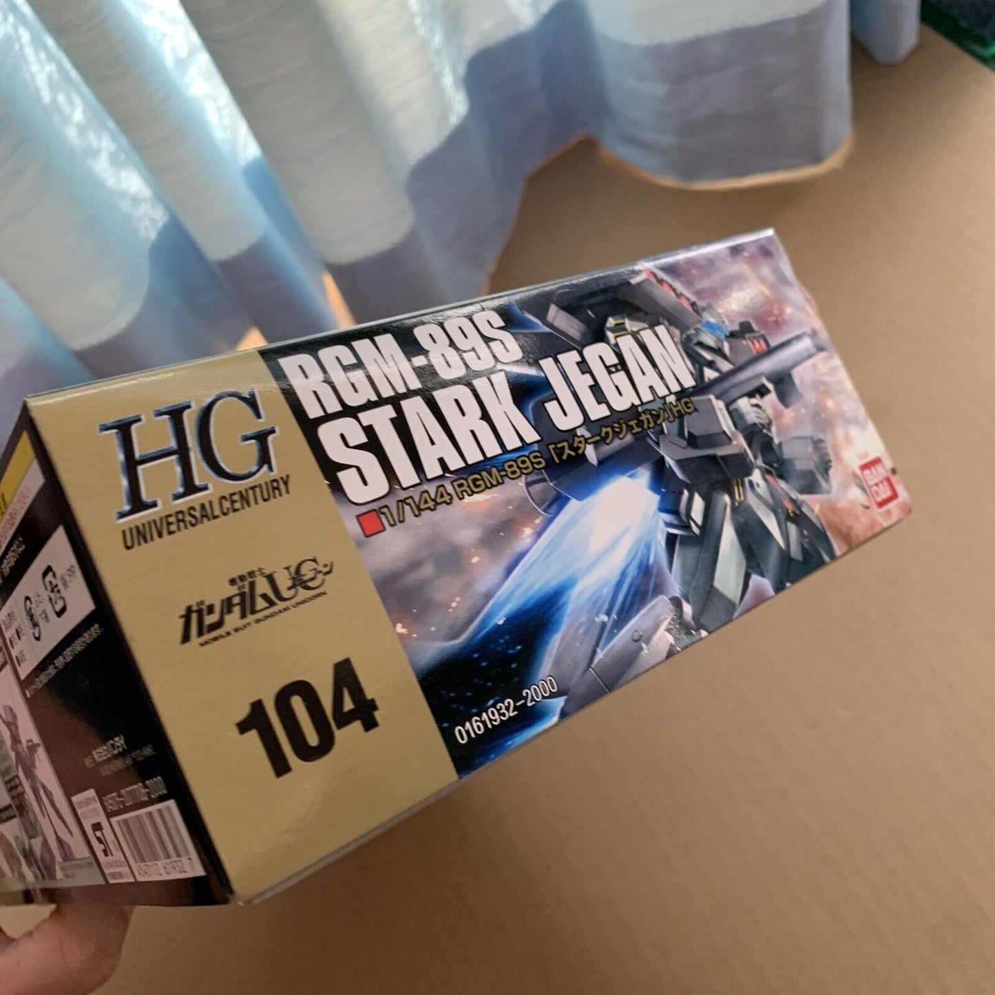 RGM-89S Stark Jegan EFSF Anti-Ship Assault Gundam HG UC 1/144 Bandai 2010 NEW