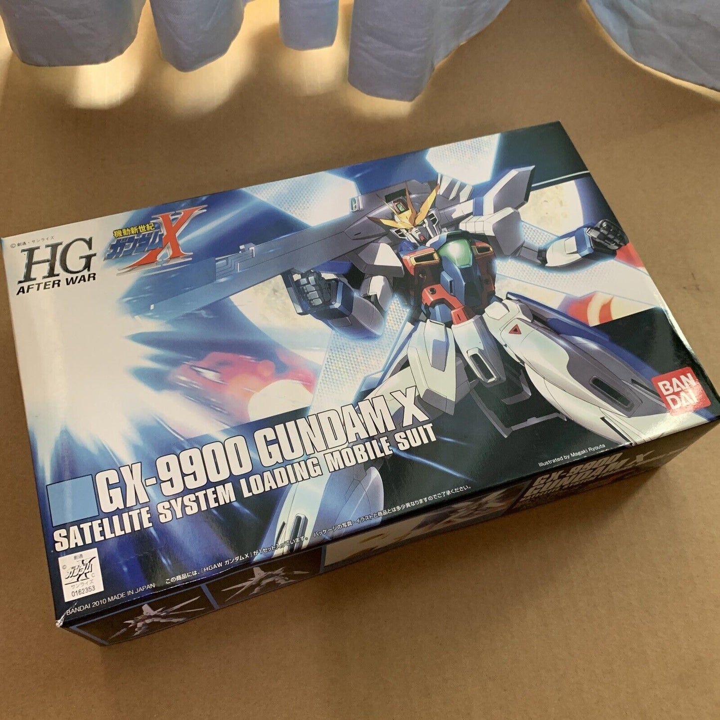 GX-9900 Gundam X Satellite System Loading Suit Gunpla Bandai HGAW 1/144 2010 NEW