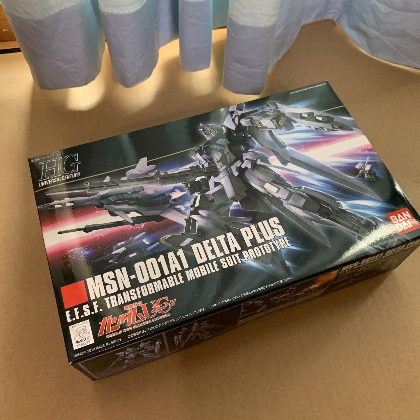 Gundam MSN-001A1 Delta Plus Transformable Bandai 1/144 HG UC JAPAN Gunpla NEW