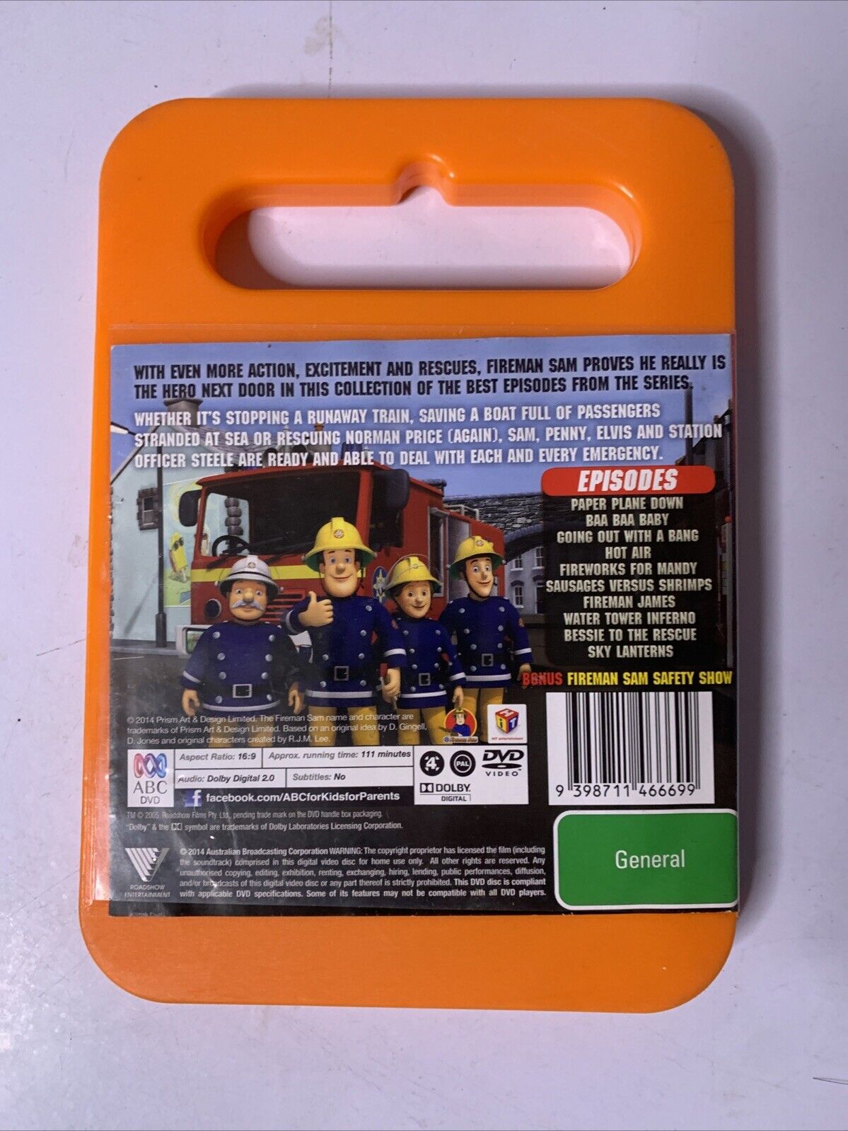 The Best of Fireman Sam (DVD, 2014) ABC For Kids Region 4