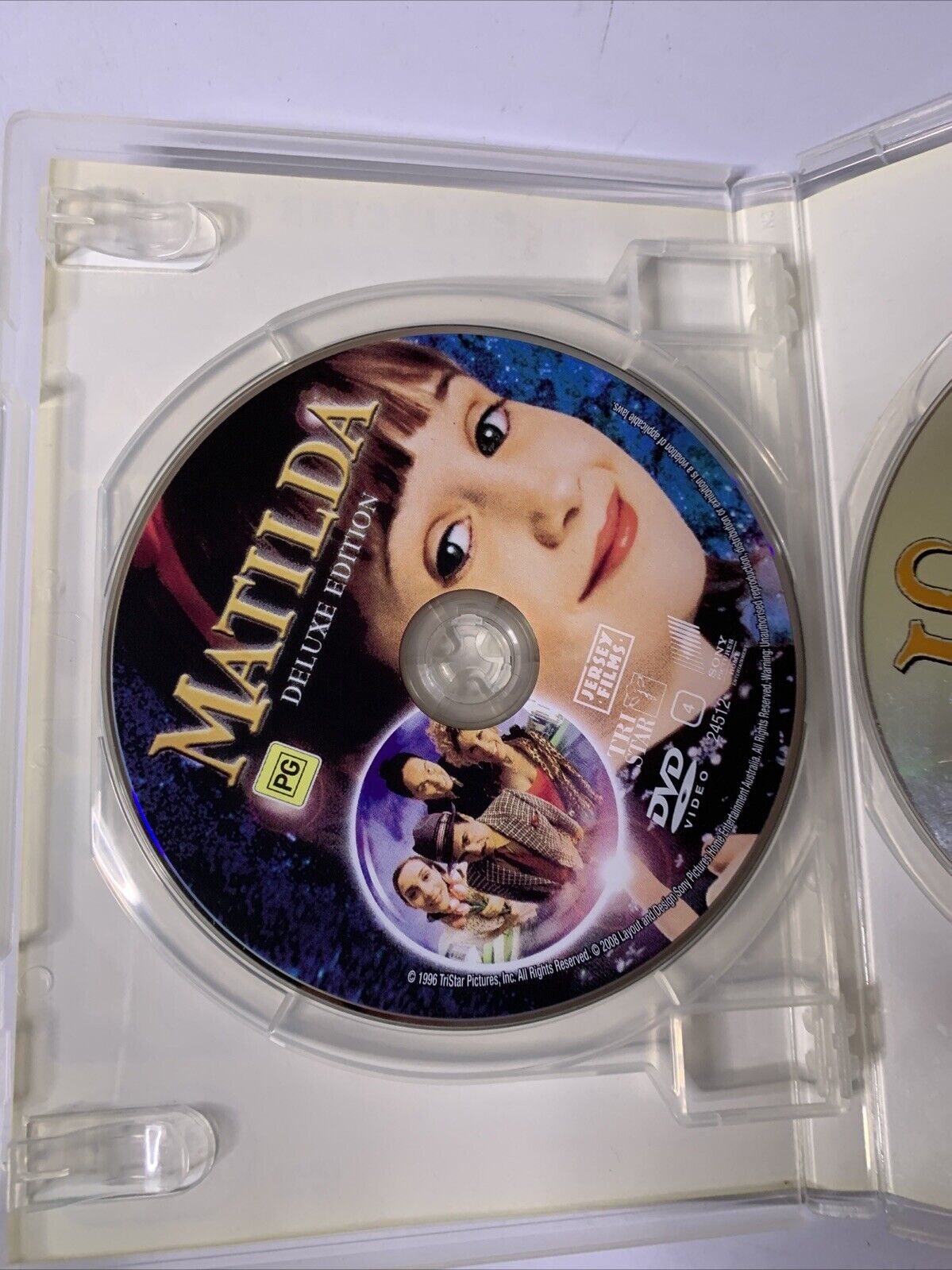 Matilda / Hook / Jumanji (DVD, 1996) Robin Williams  Region 4