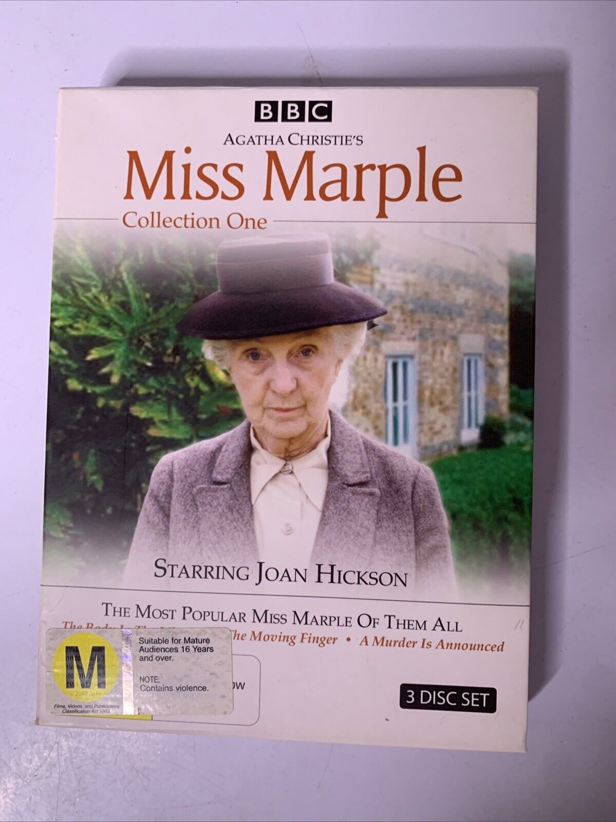 Agatha Christie's Miss Marple : Collection 1 (DVD, 1984, 3-Disc Set) Region 4