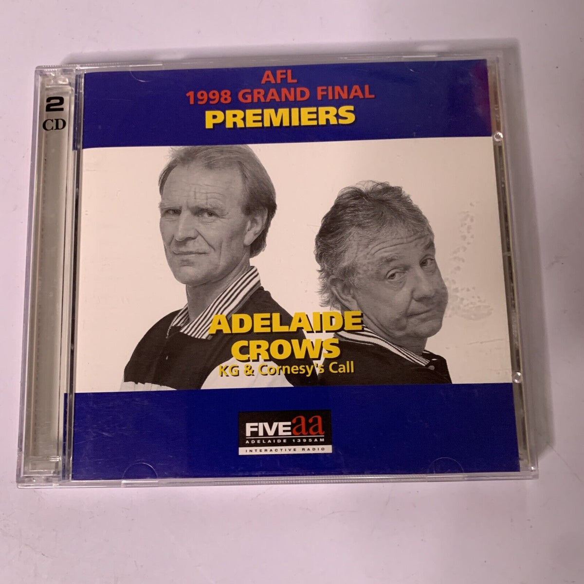 Crow Call Cd Adelaide Crows AFL 1998 Grand Final Premiers Call (CD, 2-Disc Set) KG ...