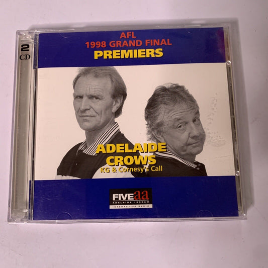 Adelaide Crows AFL 1998 Grand Final Premiers Call (CD, 2-Disc Set) KG & Cornesy