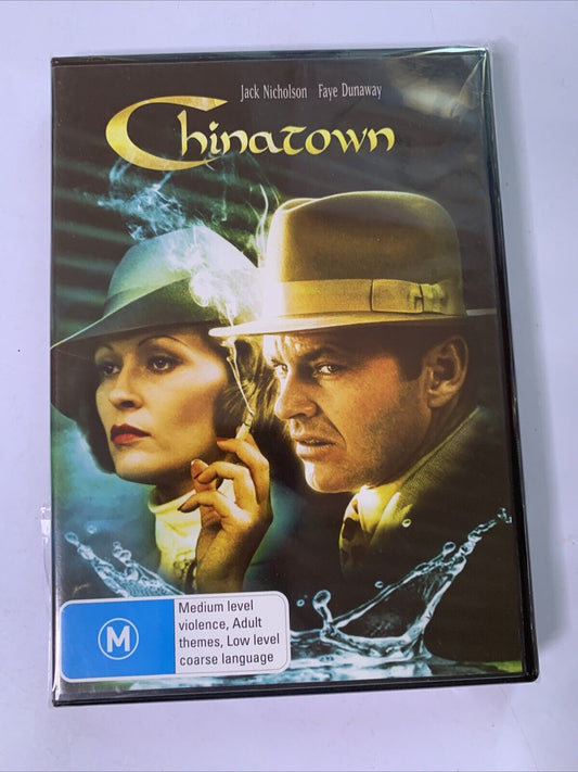 Chinatown (DVD, 1974) Jack Nicholson, Faye Dunaway Region 4 NEW