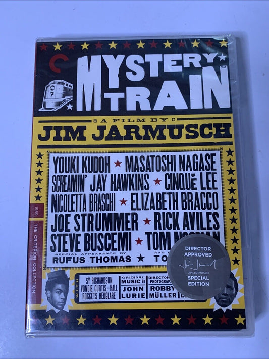 Mystery Train (DVD, 1989) Jim Jarmusch Criterion Collection Region 1 NEW Sealed