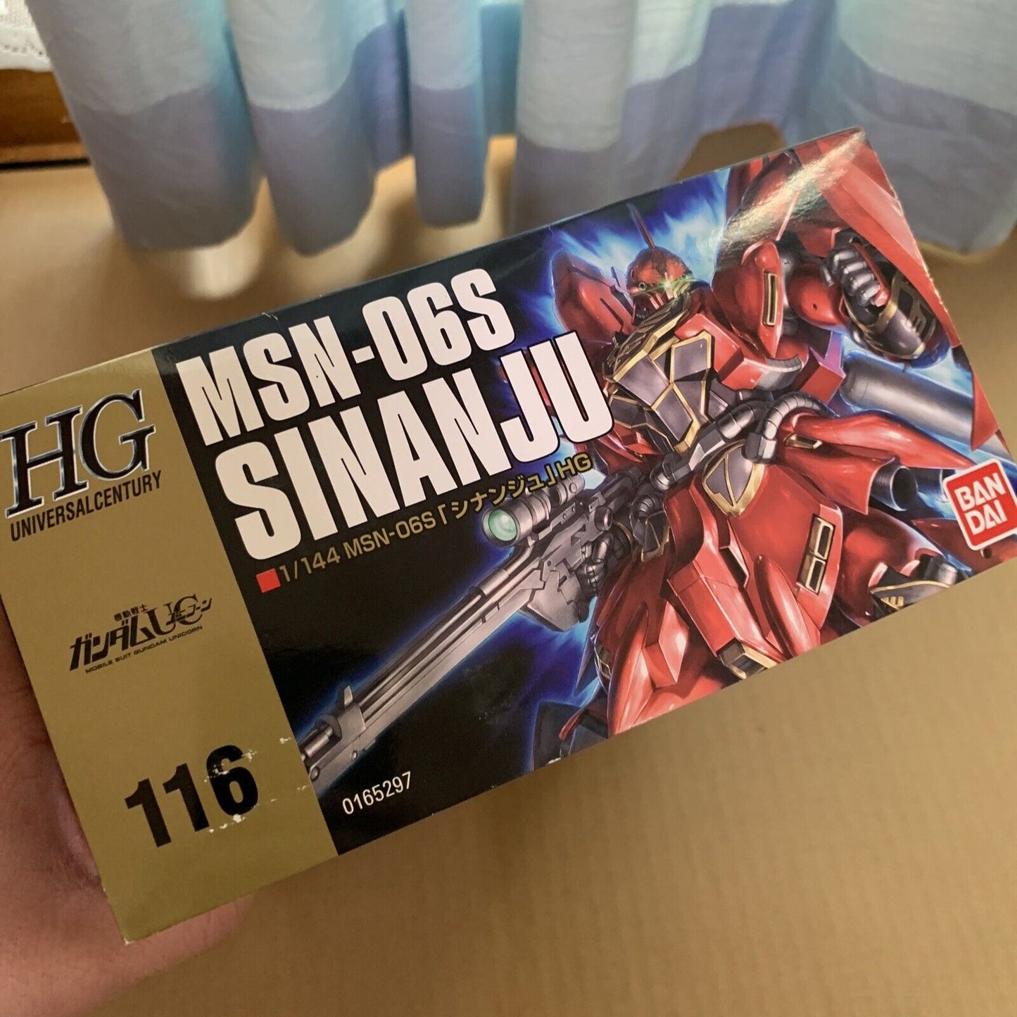 MSN-06S Sinanju Neo Zeon Mobile Suit 1/144 HG BANDAI Unicorn 2010 Japan NEW