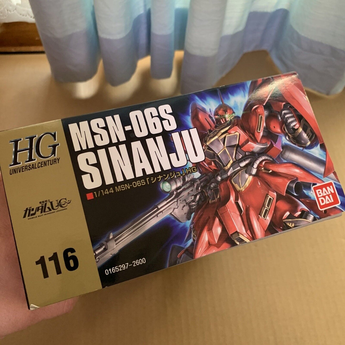 MSN-06S Sinanju Neo Zeon Mobile Suit 1/144 HG BANDAI Unicorn 2010 Japan NEW