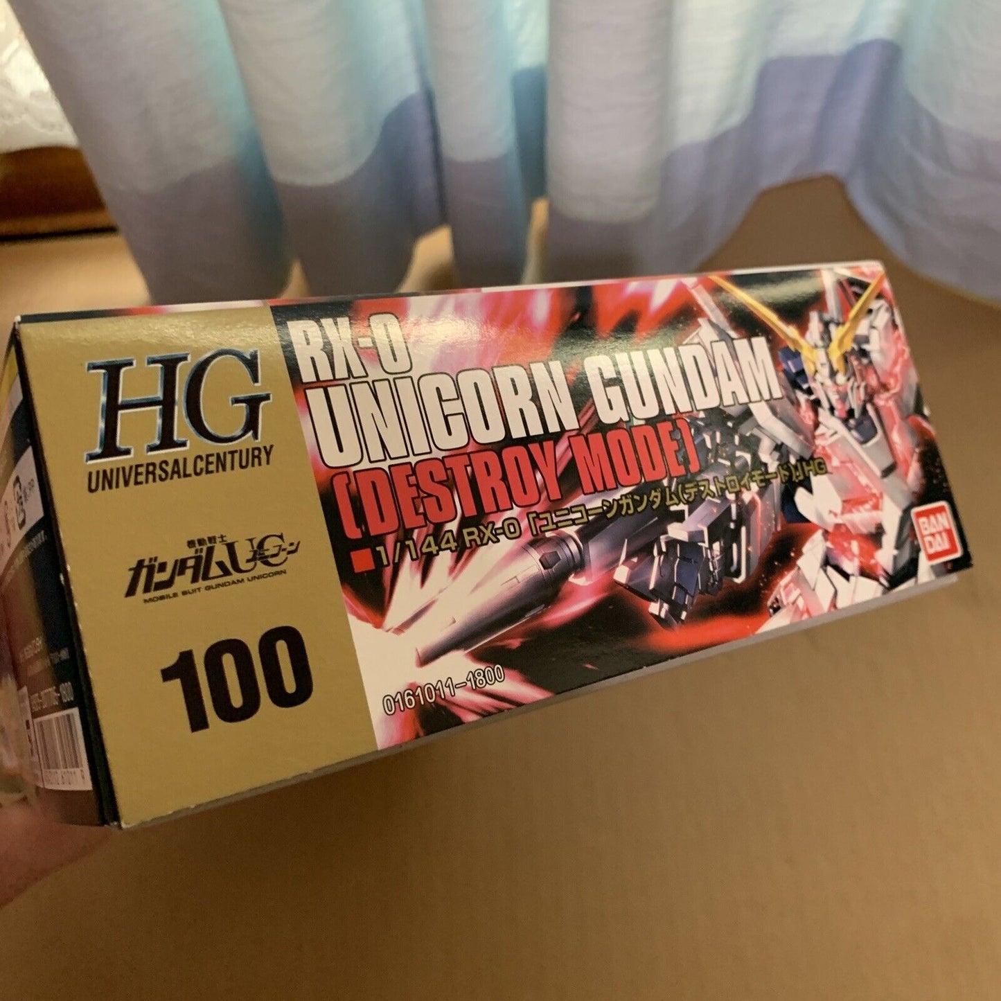 RX-0 Unicorn Gundam Destroy Mode 1/144 Gundam BANDAI HGUC 2009 JAPAN  NEW