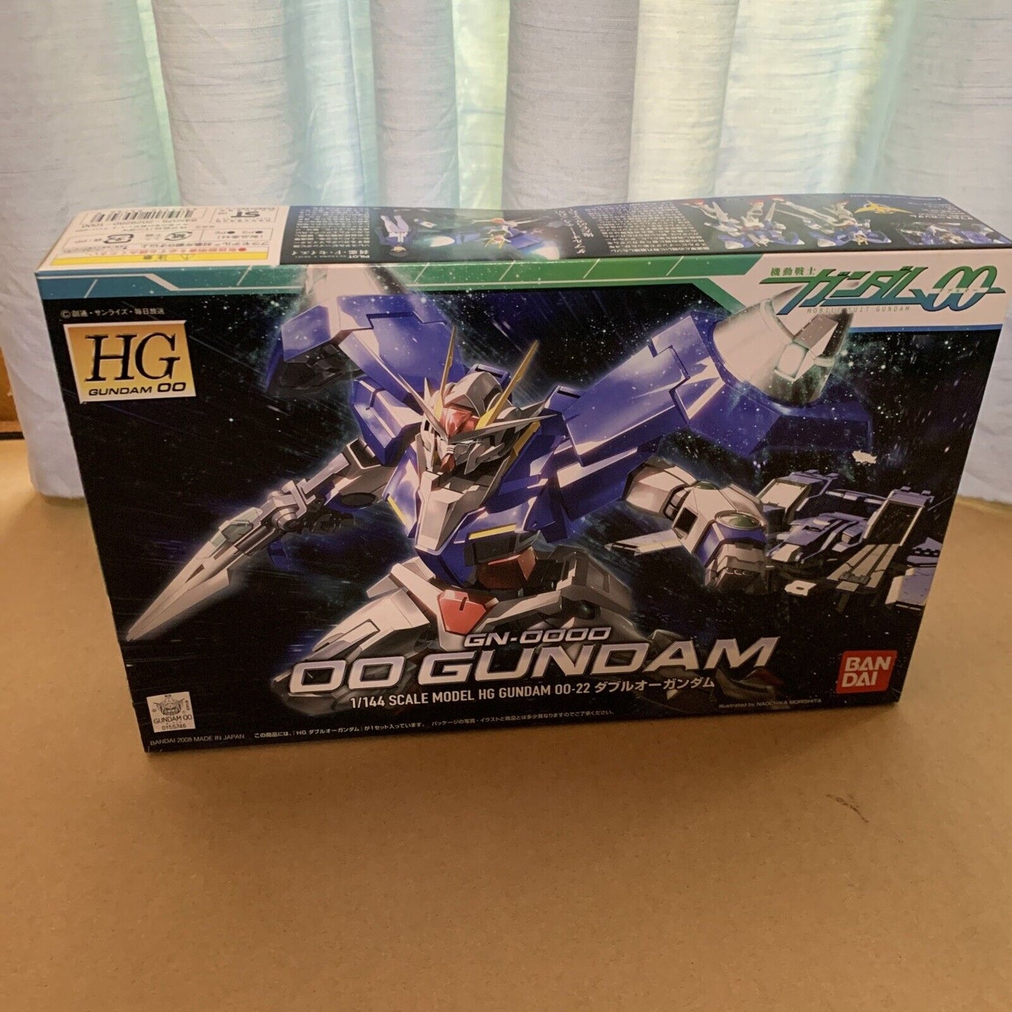 Bandai HG 1/144 GN-0000 00 Gundam Mobile Suit Gundam HG Gunpla JAPAN NEW