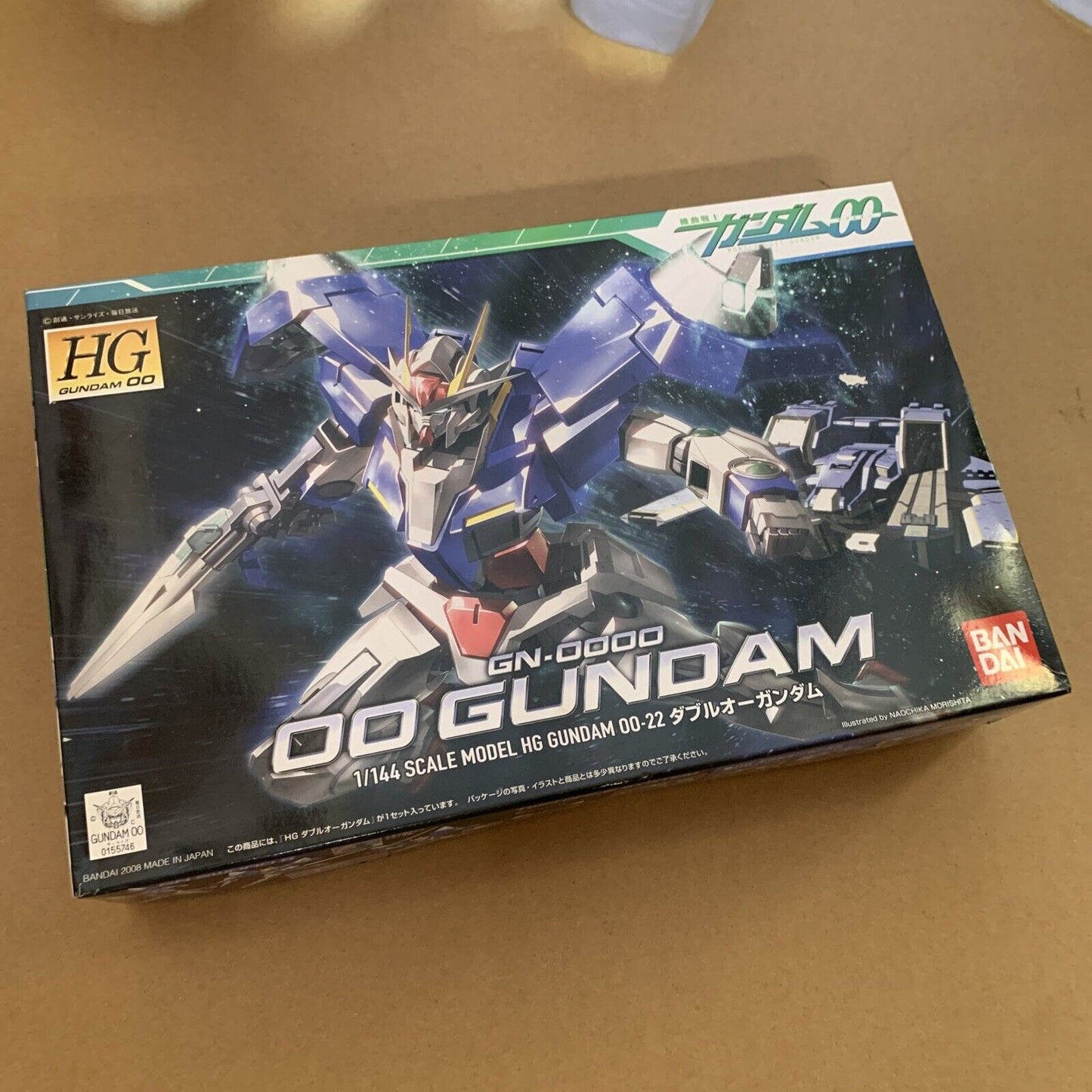 Bandai HG 1/144 GN-0000 00 Gundam Mobile Suit Gundam HG Gunpla JAPAN NEW