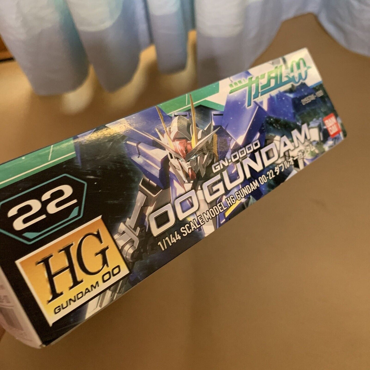 Bandai HG 1/144 GN-0000 00 Gundam Mobile Suit Gundam HG Gunpla JAPAN NEW